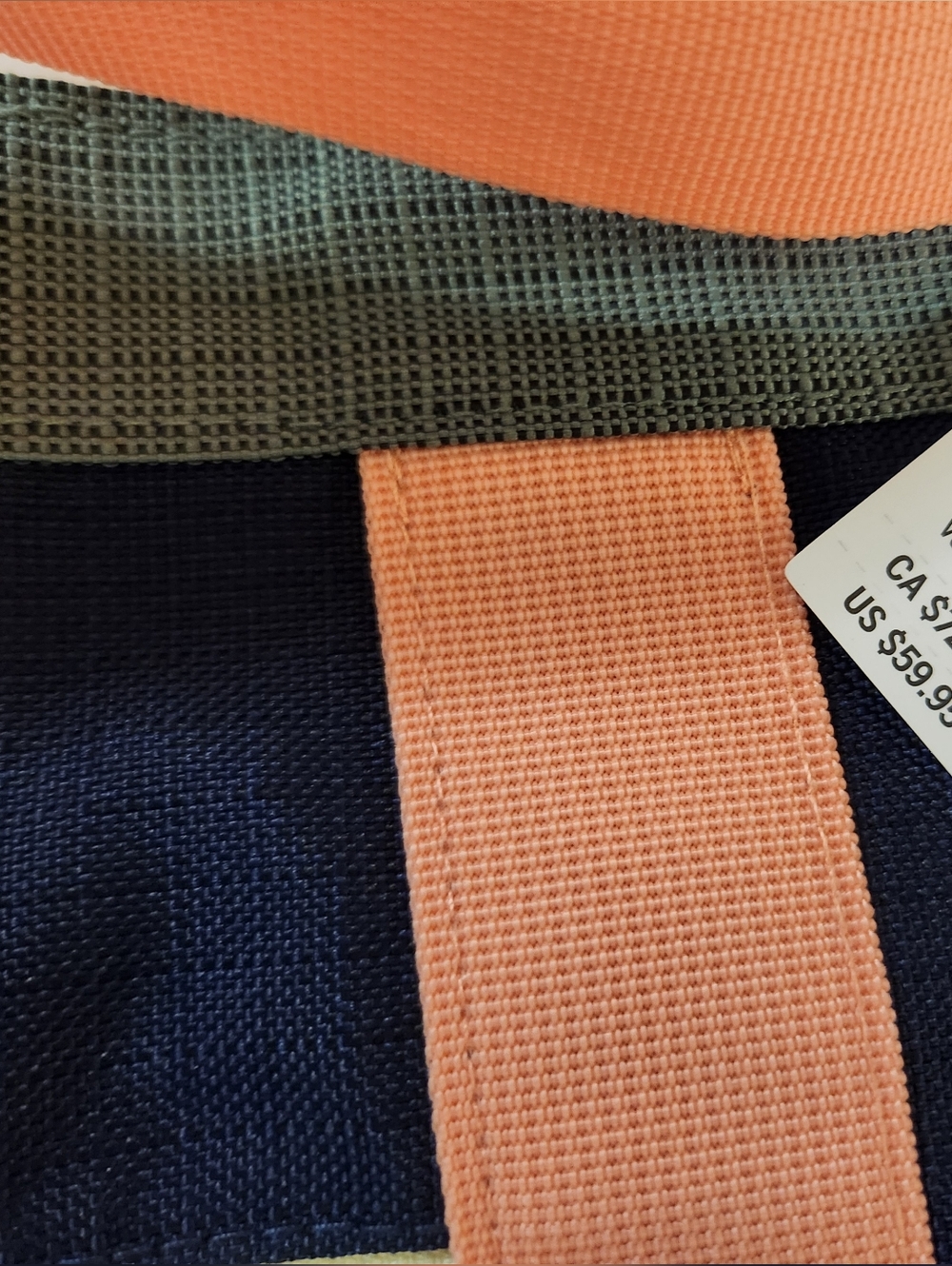 Pink Canvas Tote - Picture 3 of 7